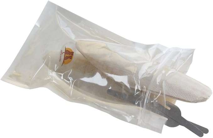 emours Natural Cuttlefish Bone for Reptiles, Tortoises, Snails, Birds and Small Animals, 4-5 inch, Twin Pack