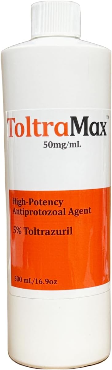 Toltrazuril 5.0% for Horses, Dogs, Cats, 500mL/16.9 Ounce, for Non-Food Chain Animals