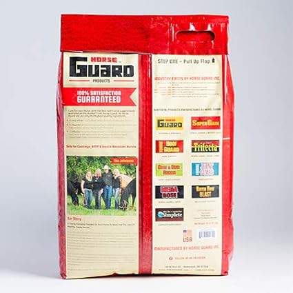 Hoof & Hair Guard 40 lb, Equine Hoof Strengthening & Coat Conditioning Supplement