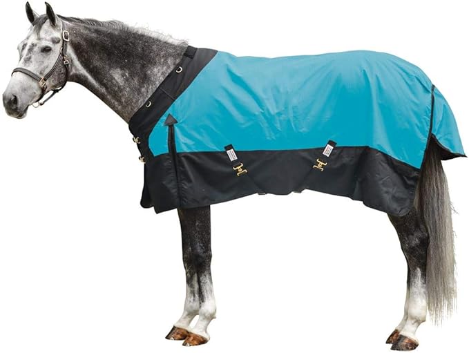STORM SHIELD Classic II Surcingle Horse Turnout Blanket | Contour Collar | Horse Blankets for Winter Waterproof | 1200D Ripstop Durability | Winter Horse Blanket