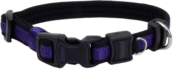 Coastal Pet - Coastal - Inspire Enhanced Core - Adjustable Collar, Purple, 5/8" x 10"-14"