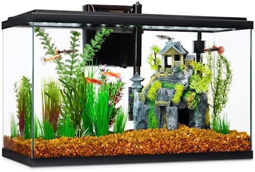 Imagitarium LED Aquarium Kit 20.15" W X 12.6" H 10 Gallon
