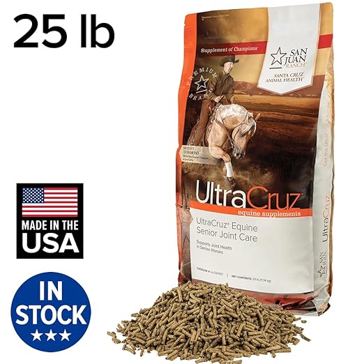 UltraCruz® Equine Senior Joint Care for Horses, 25 lb, pellets