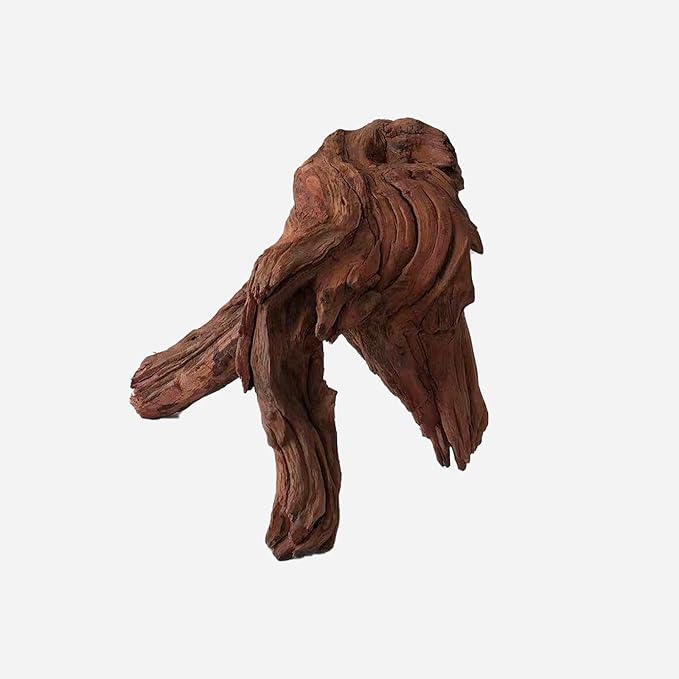 LYPHARD AQUARIUMS Natural Driftwood for Aquarium Decor, L7.87×W8.27×H9.45 Inches Large Drift Wood Decorations for Reptile Hide, Fish Tank, Optional Shapes