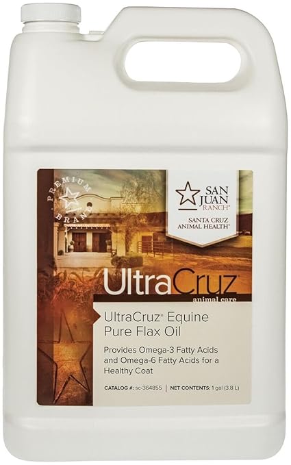 UltraCruz® Equine Pure Flax Oil, 1 Gallon