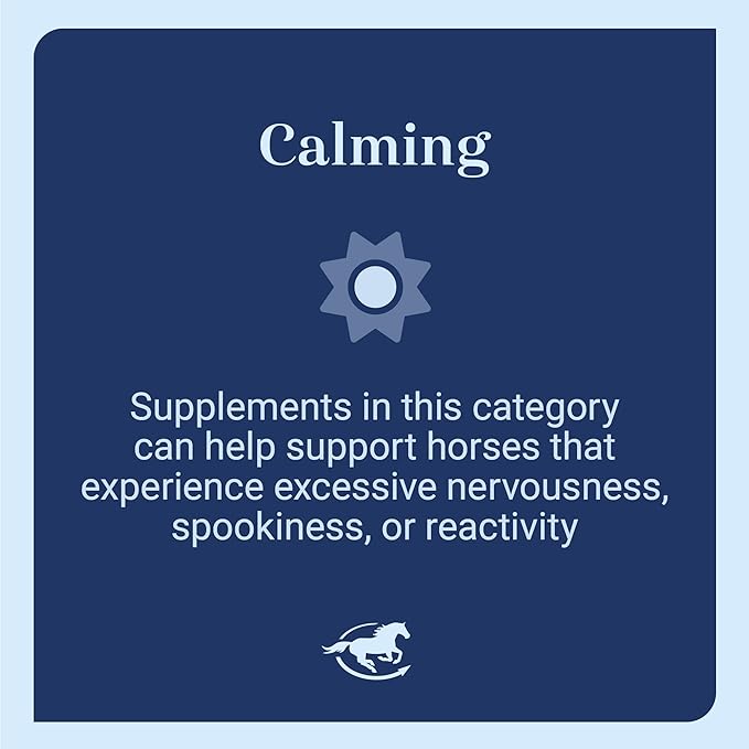 SmartCalm Pellets Horse Calming Supplement | No Added Sugar or Herbs | Equine Supplement | 56 Servings | 7.5 lb Bag