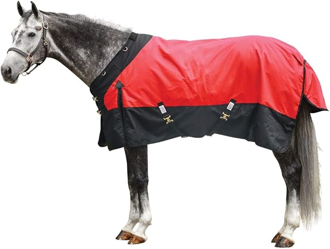 STORM SHIELD Classic II Surcingle Horse Turnout Blanket | Contour Collar | Horse Blankets for Winter Waterproof | 1200D Ripstop Durability | Winter Horse Blanket