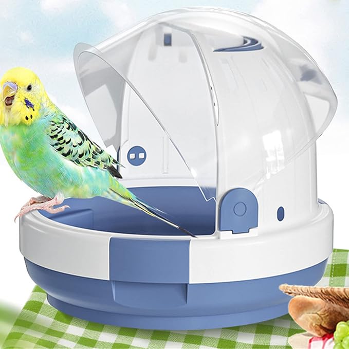 Portable Clear Bird Parrots Transport Cage Window Carrier Bag Breathable Bird Carrier Travel Bag Parrots Travel Cage