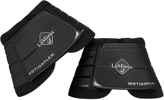 LeMieux Motionflex Overreach Horse Boots - Over Reach or Bell Boots for Horses - Protective Gear and Training Equipment