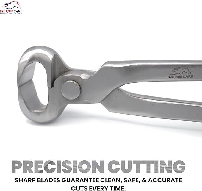 Equine Care 15-Inch Hoof Nippers – Professional Chrome Vanadium Steel Farrier Tool | Heavy-Duty Horse Hoof Trimmer Cutter for Horses & Livestock | Ergonomic, Sharp & Rust-Resistant