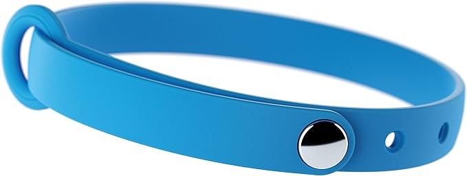 Breakaway Cat Collar - Soft, Comfortable, and Lightweight Safety Buckle Collar with ID Tag Ring for Outdoor Cats and Sensitive Skin Kittens by Nuvuq (6 ⅞" to 10 ¼", Blue)