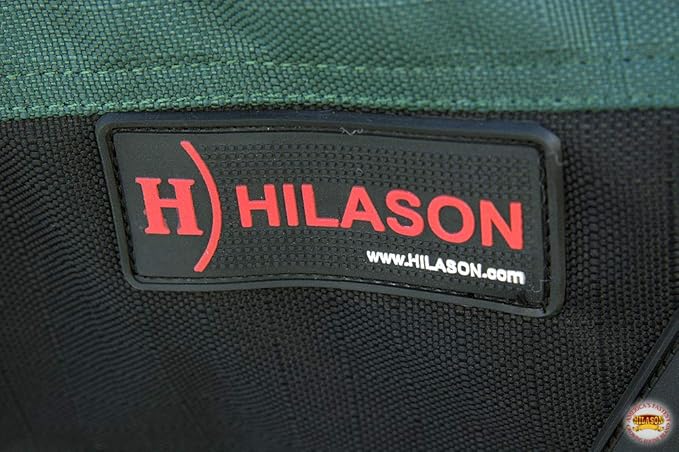HILASON 1200D Winter Waterproof Poly Horse Turnout Blanket Belly Wrap Green | 66 in