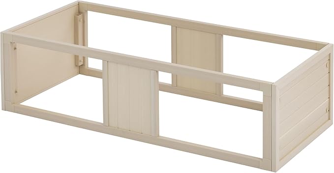 New Age Pet ECOFLEX Two Large Reptile Enclosures with Matching Stacker and Cabinet Stand Set in Maple
