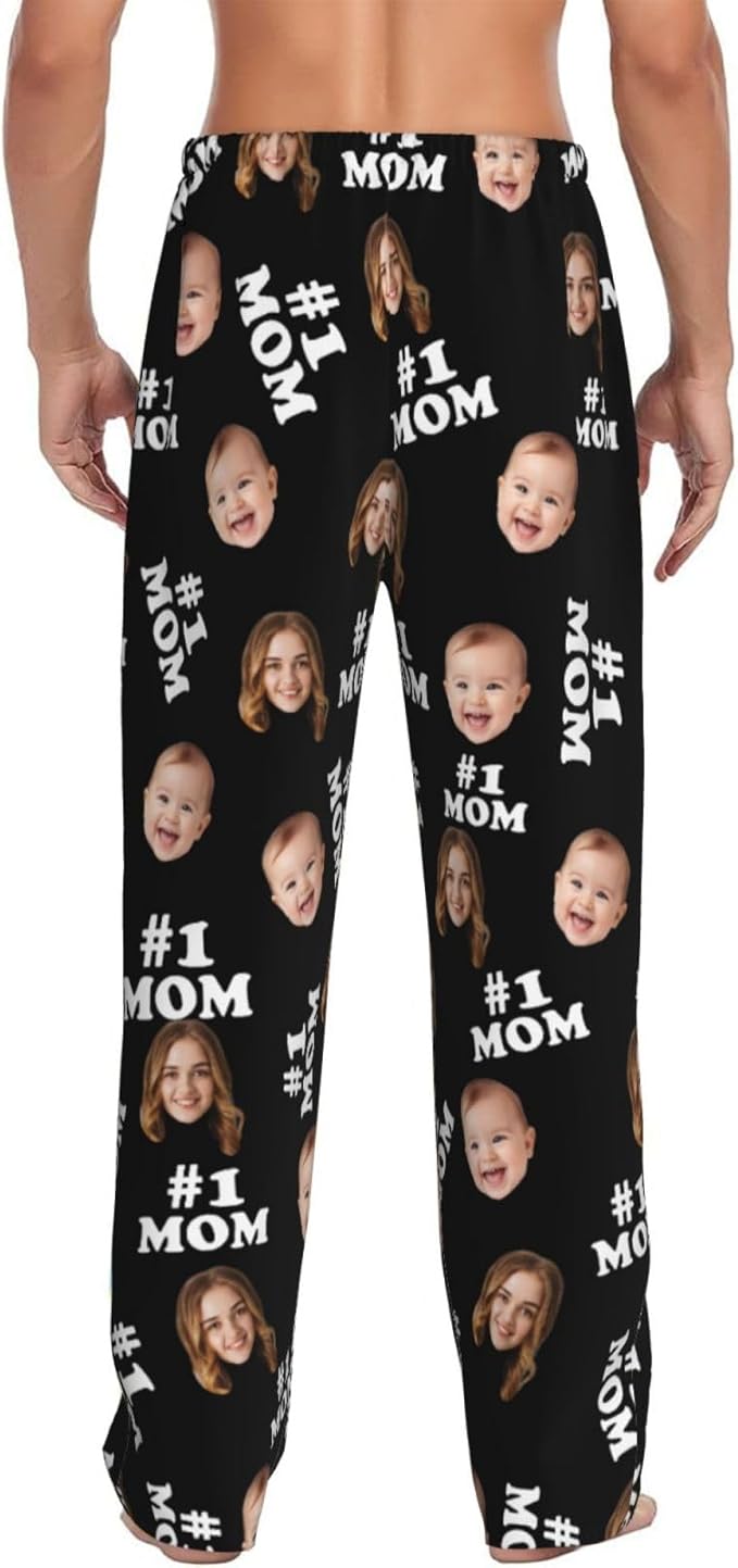 Personalized Pajama Pants For Men Women Custom Pajama Pants With Face Custom Face Pajamas Funny Customized Gifts