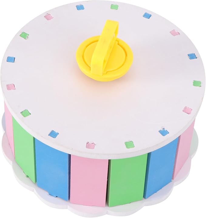 POPETPOP Silent Running Wheel 5.11 Inch Ultra-Quiet Hamster Exercise Wheel for Small Animals Gerbils Hedgehogs Pet Fitness Toy