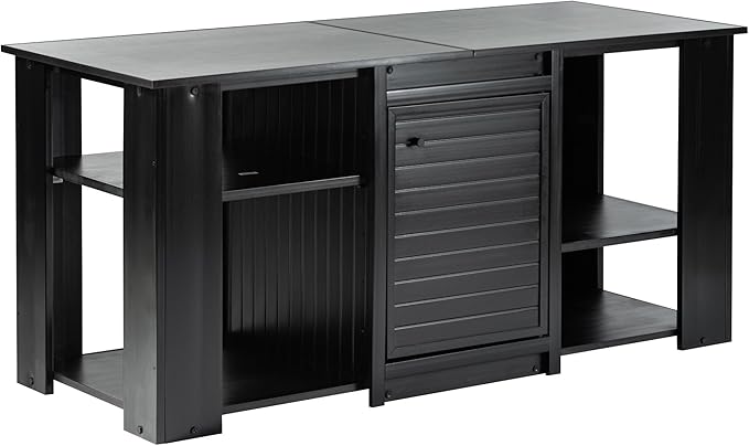 New Age Pet ECOFLEX X-Large Reptile Enclosure with Matching Cabinet Stand Set in Black