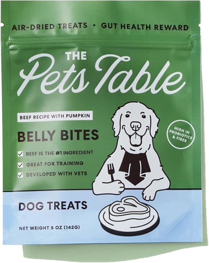 The Pets Table Air-Dried Healthy Dog Treats Multipack, Lamb 8-Ounce + Chicken 5-Ounce + Beef, 5-Ounce (Pack of 3)