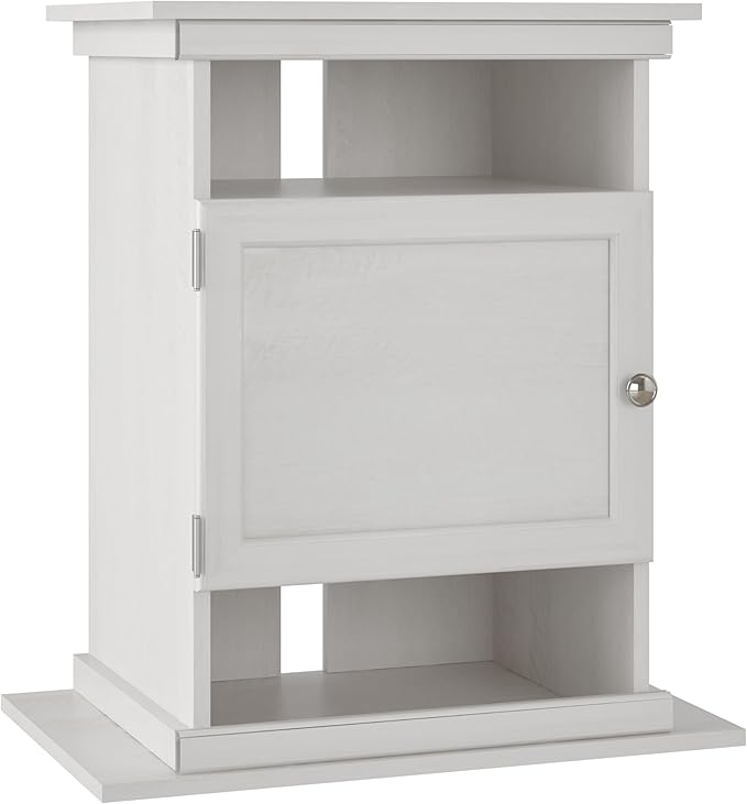 Ollie & Hutch Flipper 10/20 Gallon Aquarium Stand, Ivory Oak