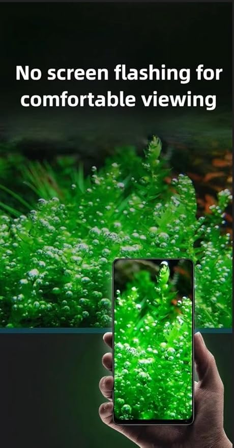 Mini Clip-On Aquarium Light 5W Full Spectrum LED Fish Nano Tank Light with Timer & Dimmer and 3 Lighting Modes for Freshwater Plants & Tropical Fish Ideal for 4–14 Inch Tanks (1-5 Gallons)