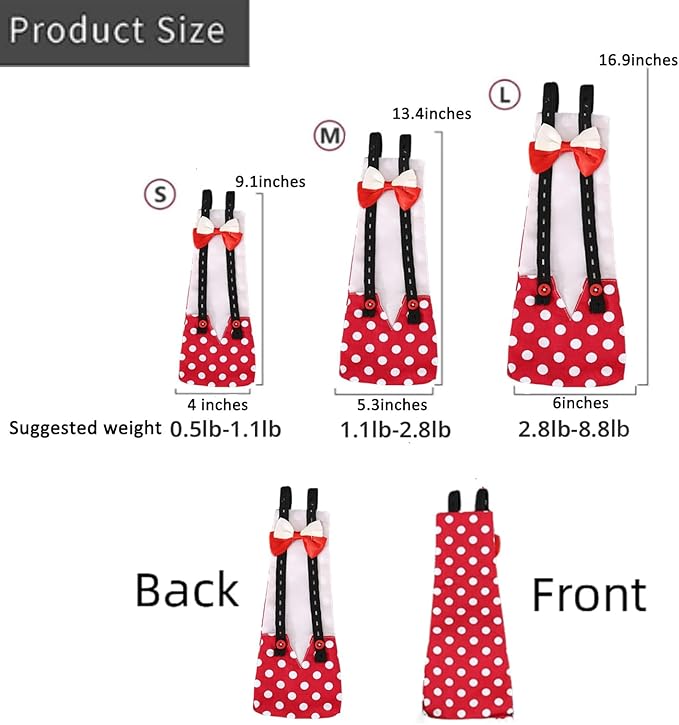 4-Pack Chicken Diapers Saddle Set for Hen with Bow Tie Reusable Handmade Washable Waterproof Inner Layer for Geese Duck Chicken- Stylish and Protective Poultry Clothes (4 Diapers+4 Saddles,Small)