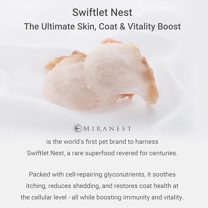 Jelly Stick for Dogs - Natural Swiftlet Nest & Collagen Treats, Supports Itchy Skin, Coat Health, Immune System, Hot Spots & Allergy Relief Supplement, 30 Packs