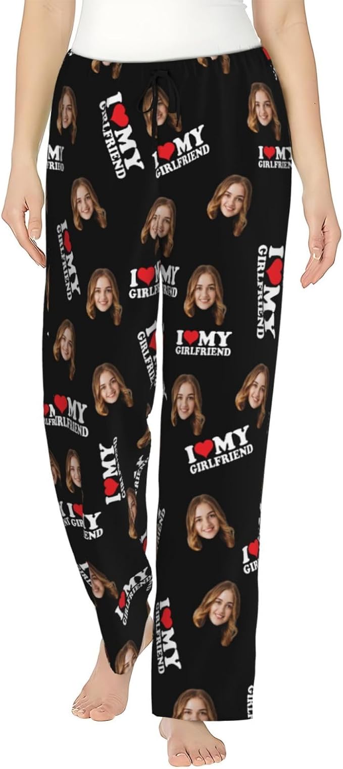 Personalized Pajama Pants For Men Women Custom Pajama Pants With Face Custom Face Pajamas Funny Customized Gifts