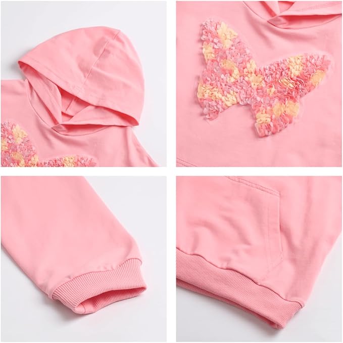 WELAKEN Sweatshirts for Girls Toddler & Kids II Little Girl's Pullover Tops Sweaters & Hoodies