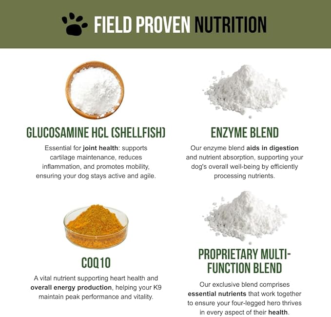 Operation Good Boy 10-in-1 Multivitamin Supplement for Dogs, Glucosamine, Probiotics, Omegas, Enzymes, & Vitamins – 90 Soft Treats, Natural Ingredients, Veteran Owned, Beef Flavored