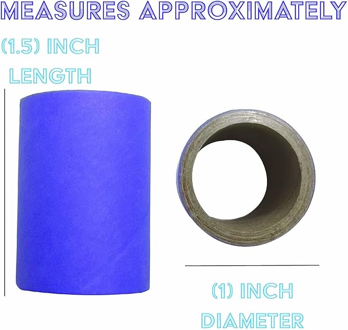 by M&M 8010 Pk15 1.5 Inch Mini Tube Donuts - Compressed Cardboard Chewable Tubes, Lots of Shreddable Layers, Lightweight, Easy for Birds to Manipulate, Great for Sm to Med Size Pets