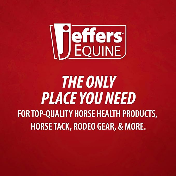 Jeffers Equine Protective Horse Boots 1 Pair Red - Safe Neoprene Leg Guards & Comfortable Fit, Durable Strap Closures, Front & Hind Support, Equestrian Accessories for Travel & Riding - Medium
