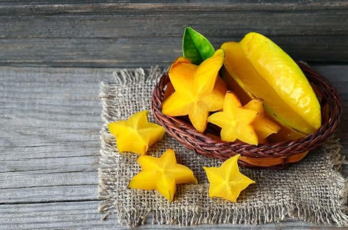 GARDENERA Premium Carambola Potting Soil Mix - Perfect Balance of Nutrients, Drainage, and Aeration for Thriving Starfruit Trees - 2 Quart