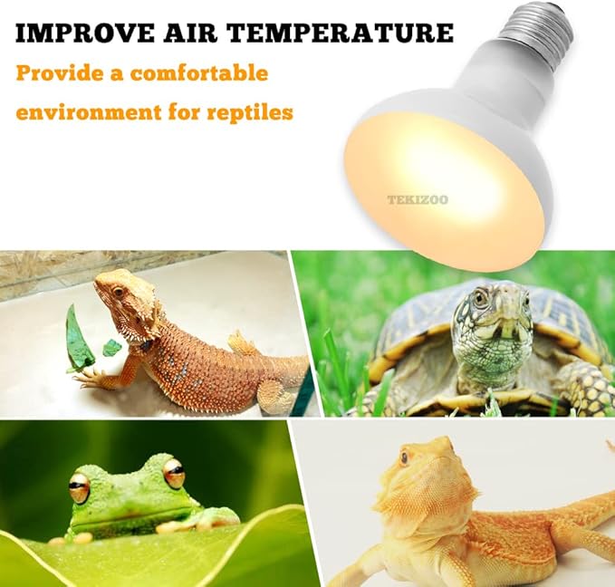 3 Pack Heat Lamp 100W,Basking Spot Simulated Natural Sunlight Heating Lamp Bulb,UVA Lamp Bulb Heat Emitter for Reptile Chickens Brooder Tortoise Pet