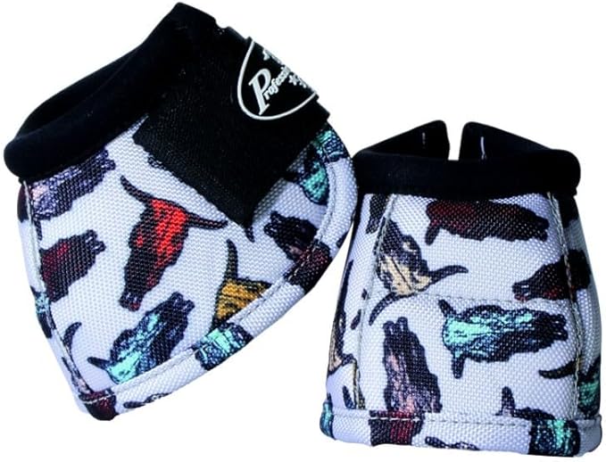 Professional's Choice Ballistic Overreach Bell Boots for Horses | Superb Protection, Durability & Comfort | Quick Wrap Hook & Loop