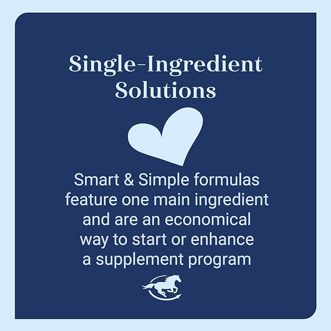 Smart & Simple Vitamin E Pellets | Horse Supplement Pellets | Vitamin E for Horses | Immune Support | Pellet Form for Easy Feeding | 112 Servings | 3.7 LB Bucket