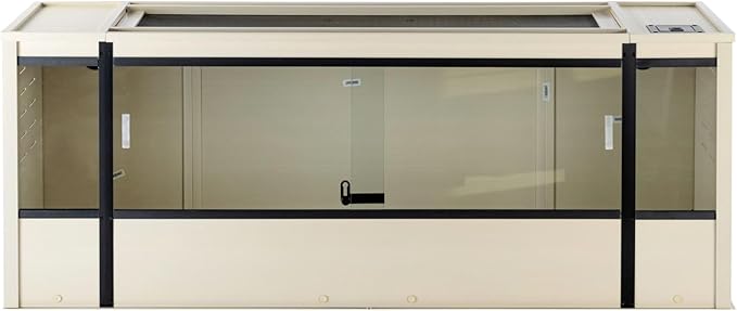 New Age Pet ECOFLEX X-Large Reptile Enclosure with Matching Cabinet Stand Set in Maple