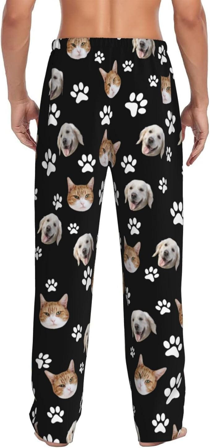 Personalized Pajama Pants For Men Women Custom Pajama Pants With Face Custom Face Pajamas Funny Customized Gifts