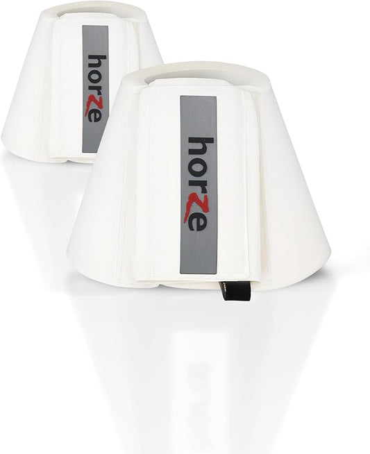 HORZE Pro Overreach Bell Boots for Horses | Neoprene Pair