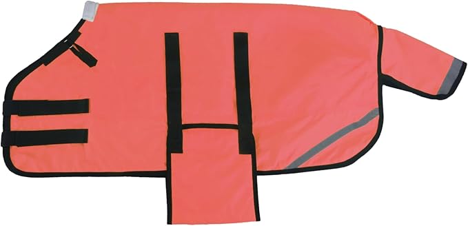 Foal/Mini Horse Size 30"-48" Waterproof & Breathable 300 Denier Winter Turnout Blanket with 150g Polyfill Fluorescencered Small