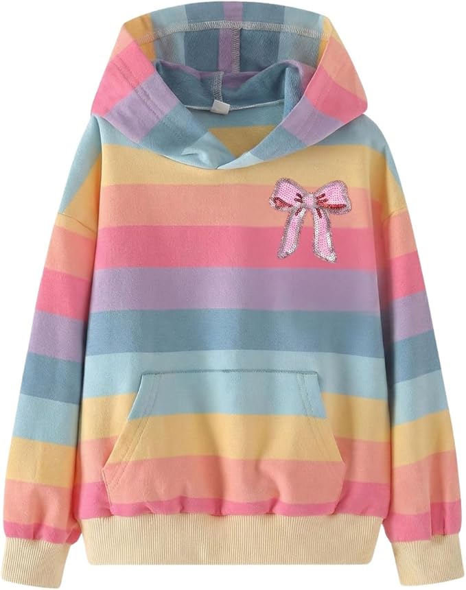 WELAKEN Sweatshirts for Girls Toddler & Kids II Little Girl's Pullover Tops Sweaters & Hoodies