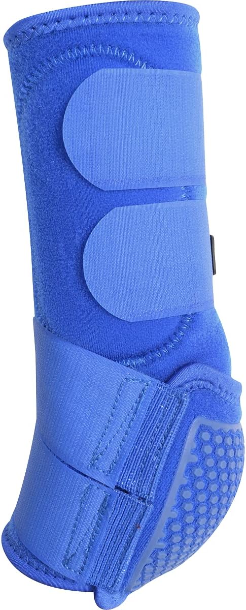 Classic Equine Flexion Hind Boots Large Blue