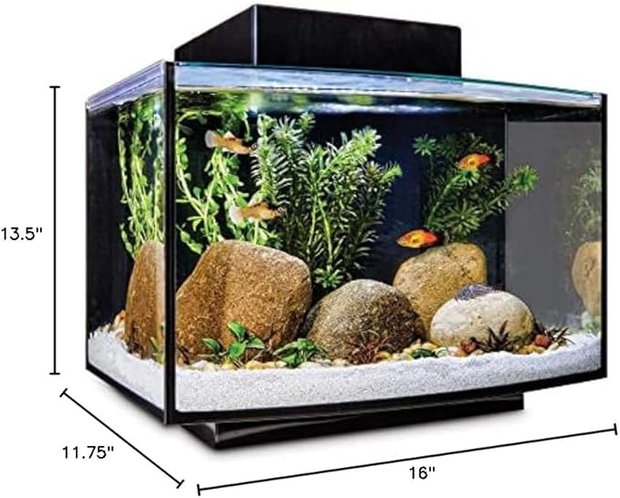 Imagitarium Platform Freshwater Aquarium Kit, 6.6 GAL