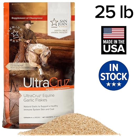 UltraCruz® Equine Garlic Flakes, 25 lb
