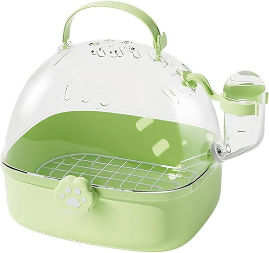 Parrot Carrier - Travel Bird Cage with Water Bottle, Parrot Travel Cage | Breathable Pet Bird Carrying Accessory for Hedgehog Chinchillas Lovebirds Cockatiels Budgies Macaws Parakeet