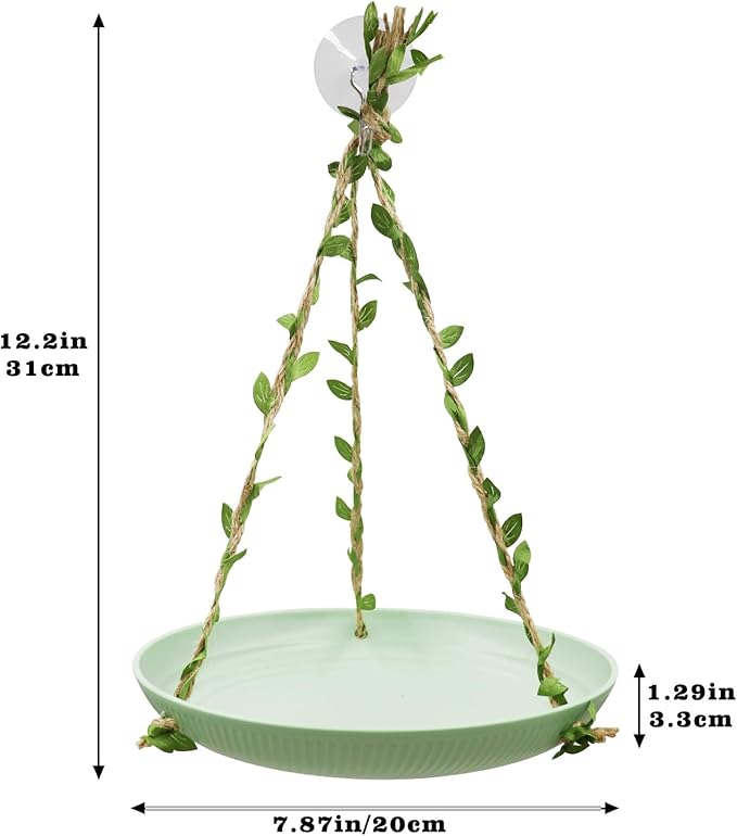 Frog Swing Toys, Gecko Swing Toys, Plastic Reptile Amphibian Climbing Toys, Tank Aquarium Terrarium Decoration Accessories, Suitable for Frog Gecko Lizard Chameleon Hermit Crab Hamsters Rats