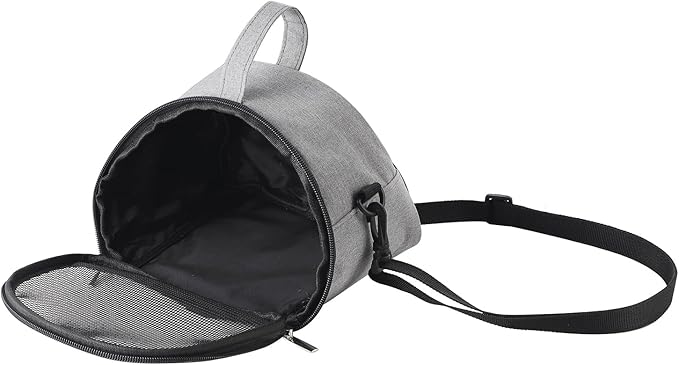 Ibluelover Hamster Carrier Bag Breathable Small Animals Travel Handbag Adjustable Outdoor Carrying Pouch for Guinea Pig Bunny Hedgehogs Bird