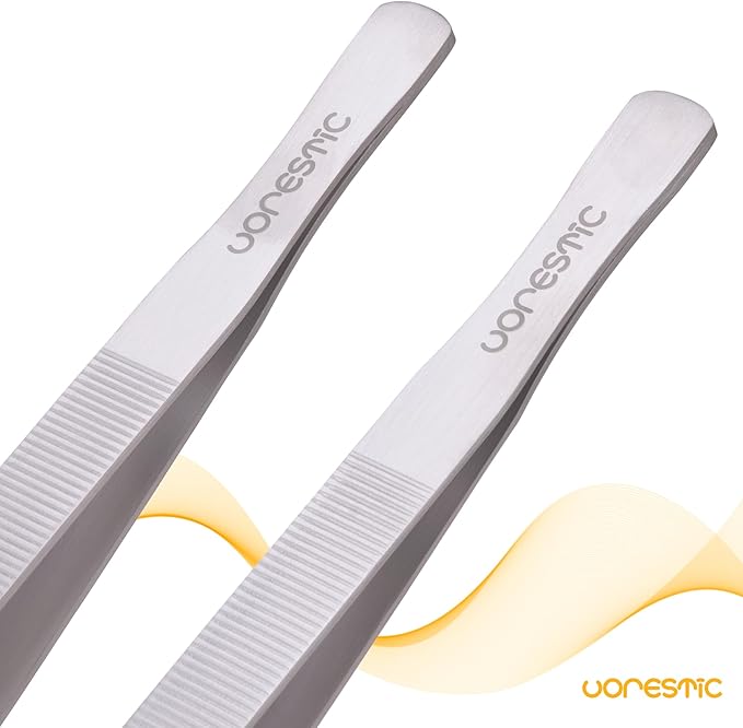 VORESTIC Aquarium Tweezers (Straight & Curved, 23.6")