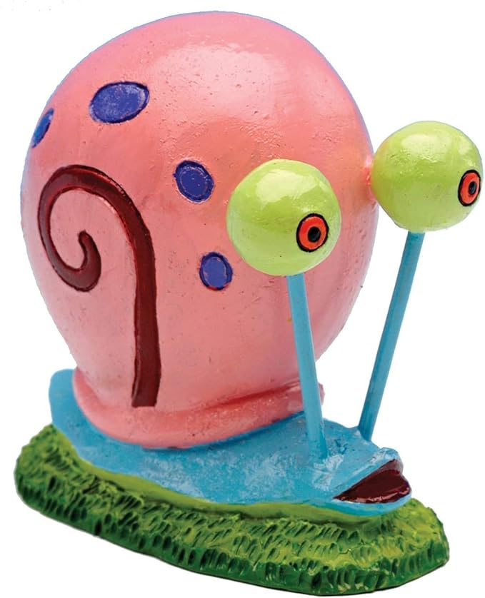 PennPlax Spongebob 7-Piece Officially Licensed Aquarium Ornament Set – Great for Saltwater and Freshwater Fish Tanks – Mini 2" Aquarium Decorations