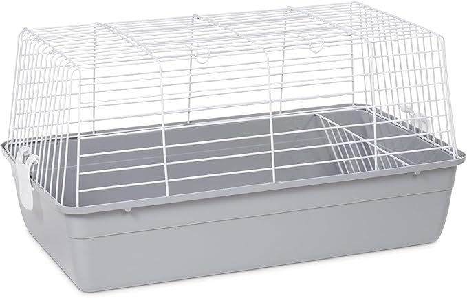 Elegant Escape Small Round Bird Cage with Graceful Design, Durable Metal Construction, Compact Size, and Comfortable Space Gray