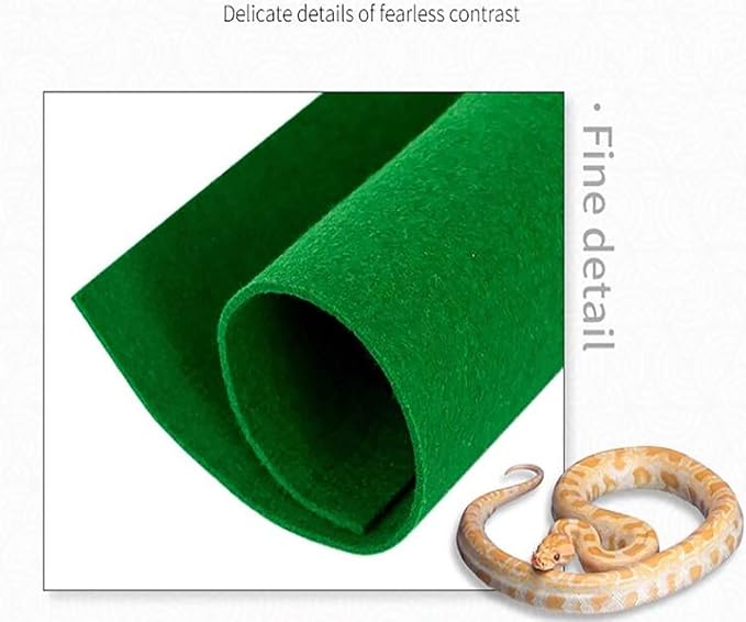 Tfwadmx Reptile Carpet, 2 Pack of Bearded Dragon Mat Terrarium Substrate Liner Bedding for Snake Turtle Lizard Geckos Hermit Crabs (24'' X 16'')