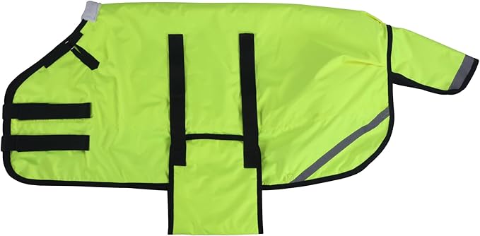 Foal/Mini Horse Size 30"-48" Waterproof & Breathable 300 Denier Winter Turnout Blanket with 150g Polyfill Green Large